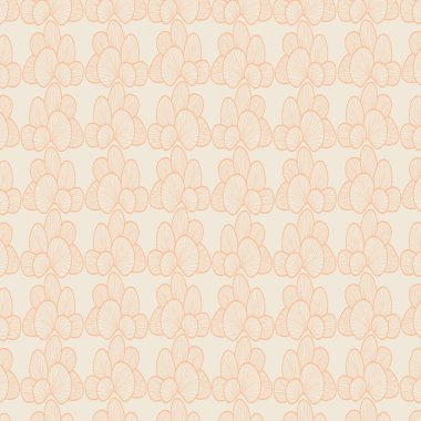 Deniz resifi kusursuz vektör deseni