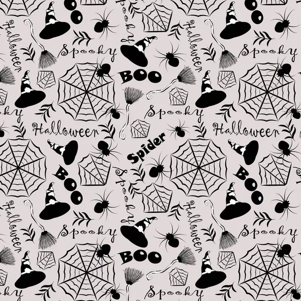 stock vector Halloween seamless vector pattern