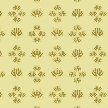  Çiçek motifleri pürüzsüz vektör deseni