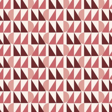 Geometrik biçimli dikişsiz vektör deseni