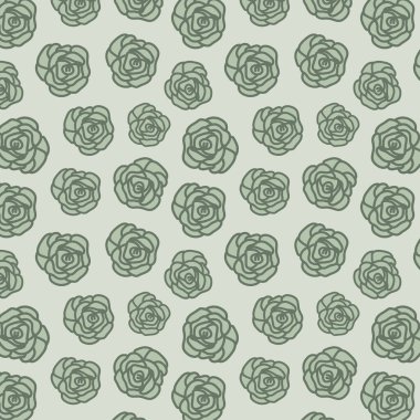 Çiçekler pürüzsüz vektör deseni