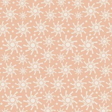 Parıldayan yıldızlar kusursuz vektör deseni