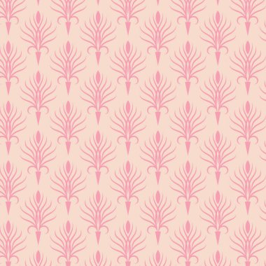 Çiçeksel blok izi kusursuz vektör deseni