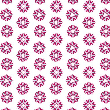 Çiçek açan, kusursuz vektör deseni