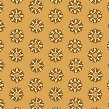 Çiçek açan, kusursuz vektör deseni