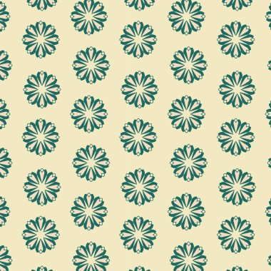 Çiçek açan, kusursuz vektör deseni