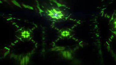 Parlak çizgileri olan soyut arkaplan