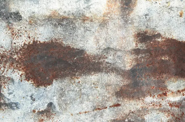 Paslı grunge duvar. Eski paslı metal dokusu