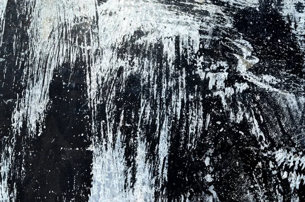 siyah ve beyaz boyalı doku