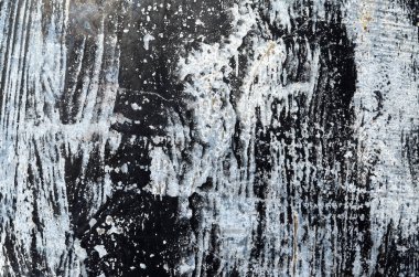 grunge duvar dokusu arka planı siyah boyayla