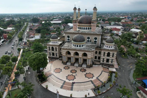 Klaten Indonesia Marzo 2022 Masjid Agung Aisha Centro Klaten Regency — Foto de Stock