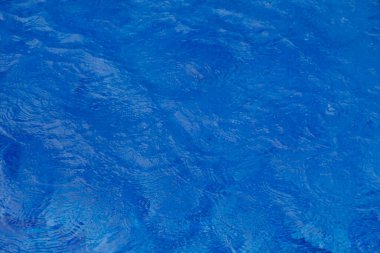 blue sea with waves, water background