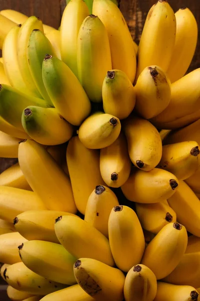 Lady Finger Bananen Zijn Diploïde Cultivars Van Musa Acuminata Zijn — Stockfoto