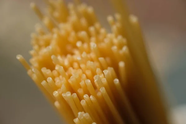 Крупним Планом Вільний Від Глютену Спагеті Безглютенове Спагеті Виготовлене Цільного — стокове фото