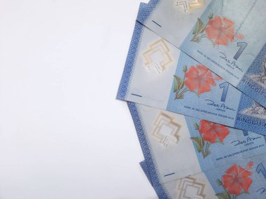 Malezya Ringgit parası. Bir Malezya ringgit.