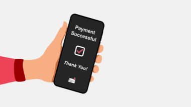 Cep telefonu kullanarak online alışveriş yapan bir adam. Çevrimiçi ödeme kavramı.