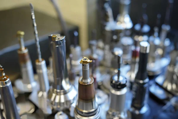 Milling tools for metal processing by cutting on a CNC milling machine.