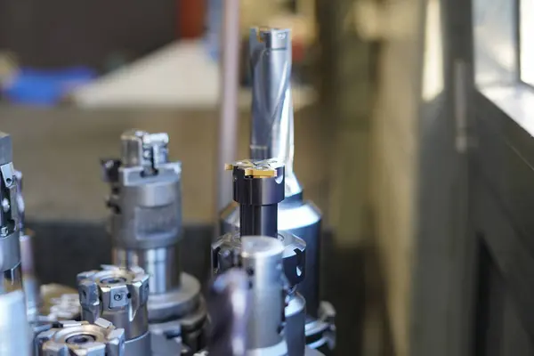 Milling tools for metal processing by cutting on a CNC milling machine.