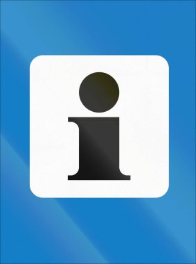 Uganda 'da bilgi yol işareti - Bilgi.