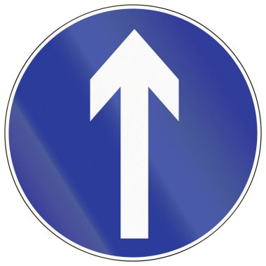 Çin 'de yol tabelası..