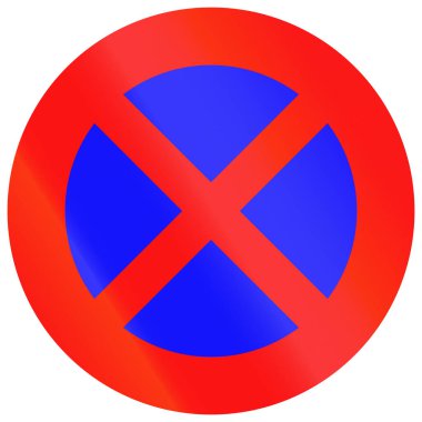 Macau 'da Çin yol işareti kullanılır- durmak yok.