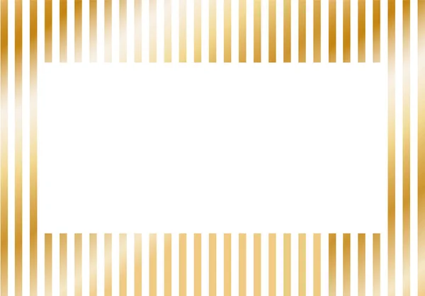 Gold Glitzernde Linien Muster Auf Weißem Hintergrund Vektor Elegantes Goldgradienten — Stockvektor