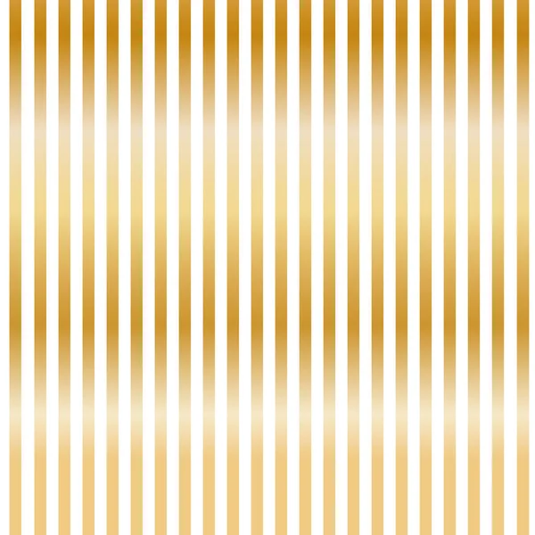 Nahtloses Muster Mit Vertikalen Goldstreifen Vertikale Linien Für Verpackung Verpackung — Stockvektor