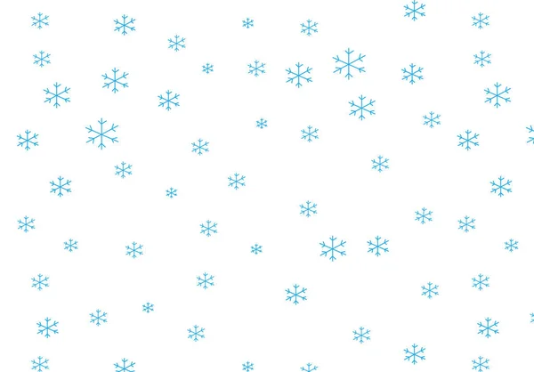 stock vector Seamless winter background with blue snowflakes.Can be used for print design, kids wear, baby shower celebration greeting and invitation card.Vector illustration.