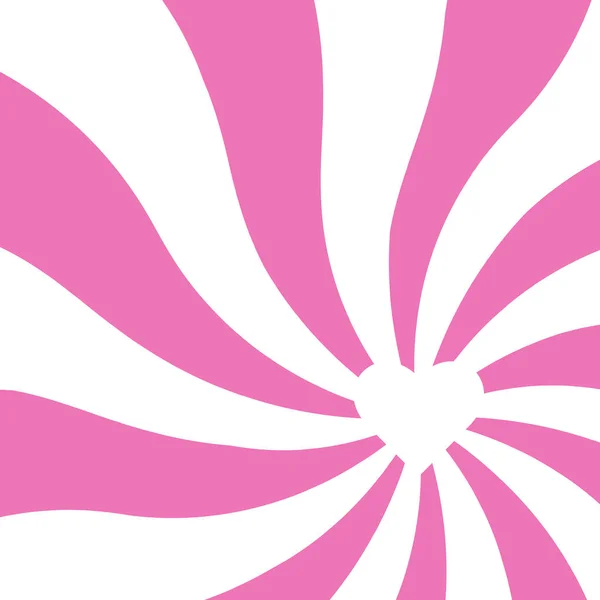 Fond Motif Tourbillonnant Rose Vortex Starburst Spirale Tourbillon Carré Avec — Image vectorielle