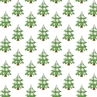 Düz şekilli, pürüzsüz ağaçlar. Firavun ağacı. Çocuklar için tasarım konsepti tekstil, moda baskısı, duvar kağıdı, ambalaj.