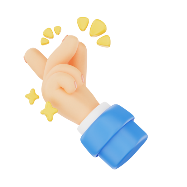 A hand making a gesture surrounded by abstract geometric shapes, ideal for communication, design, or marketing visuals.