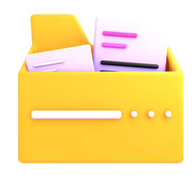 Organized yellow folder holding documents, suitable for business, office supplies, and administrative content.