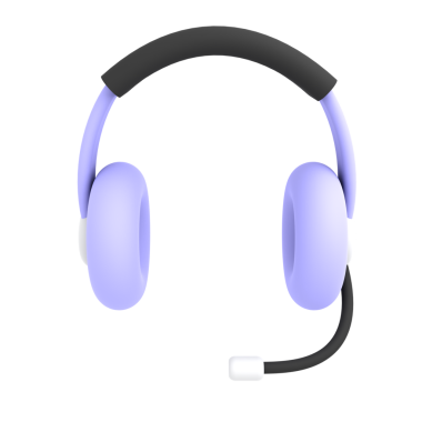 Modern wireless headphones ideal for music, calls, gaming, and multimedia applications, enhancing audio experience and convenience.