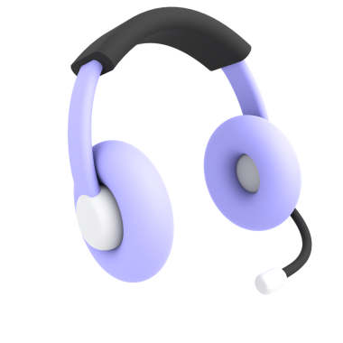 Stylish over-ear headphones with microphone ideal for gaming, streaming, or communication applications.