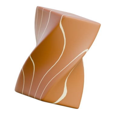 3D Render Elegant marble soap bar design suitable for luxury skincare branding and product packaging.