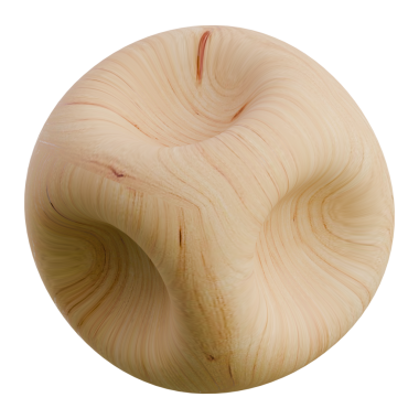 Simple wooden knob handle suitable for furniture, cabinetry, and DIY projects, emphasizing natural wood texture.