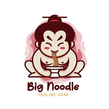 Sumo Erişte Logo Vektör Şablonu