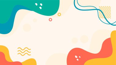 El çizimi soyut sıvı arkaplan