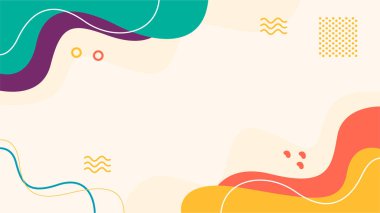 El çizimi soyut sıvı arkaplan