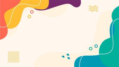 El çizimi soyut sıvı arkaplan