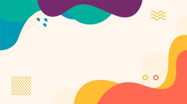 El çizimi soyut sıvı arkaplan