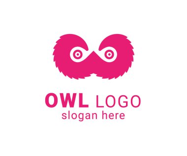 Creative owl logo design template. Owl logo design. Modern owl vector logo design template. clipart