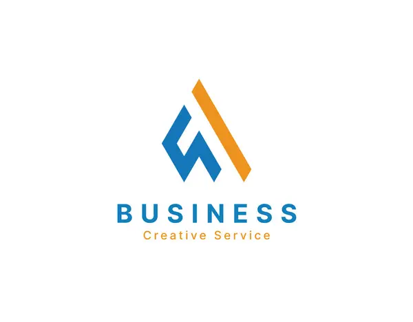 Креативный Дизайн Логотипа Корпоративного Бизнеса — стоковый вектор