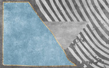 Altın soyut resim, geometrik desen, resim, duvar dekoru, klasik grunge desen tasarımı, poster, kart, duvar resmi, halı, asılı resim, baskı