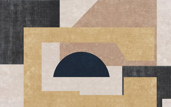 Abstract art painting, geometric design, vintage grunge texture design, modern art.