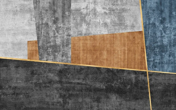 Soyut resim, geometrik tasarım, klasik grunge doku tasarımı, modern sanat.