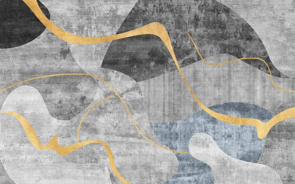 Soyut resim, geometrik tasarım, klasik grunge doku tasarımı, modern sanat.