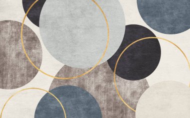 Soyut sanatsal arka plan. Boya kağıda dökülmüş. Altın sebep. Tasarım, baskı, duvar kağıdı, poster, kart, duvar resmi, halı, asılı resim, baskı