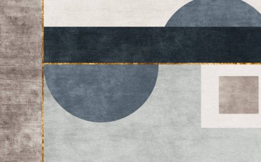 Soyut sanatsal arka plan. Boya kağıda dökülmüş. Altın sebep. Tasarım, baskı, duvar kağıdı, poster, kart, duvar resmi, halı, asılı resim, baskı