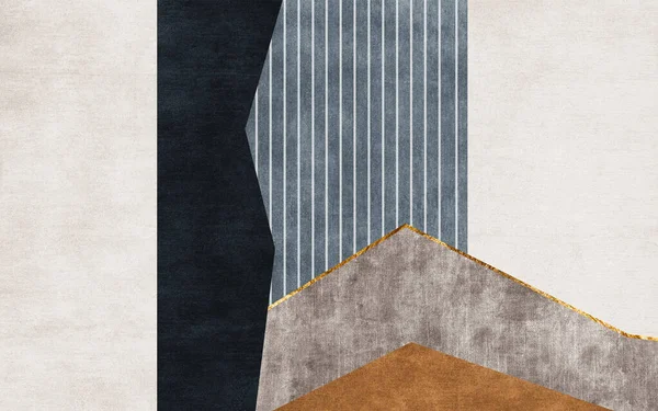 Soyut resim, geometrik tasarım, klasik grunge doku tasarımı, modern sanat.